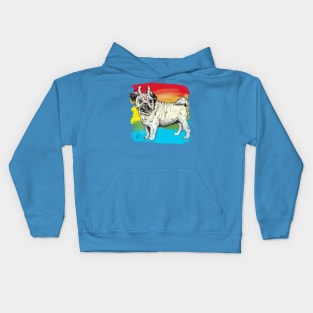 Rainbow Rug Kids Hoodie